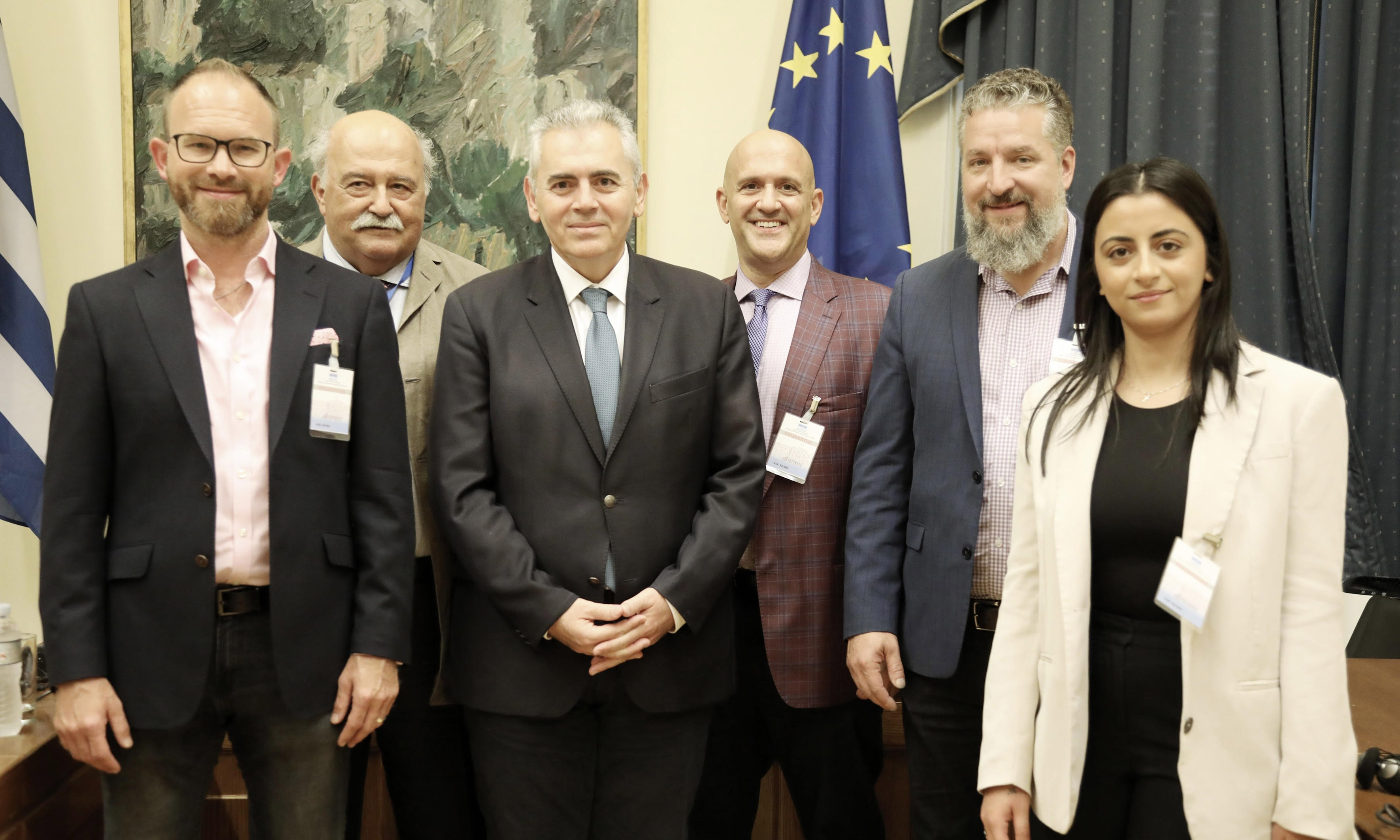 Ο Μ. Χαρακόπουλος επεφύλαξε θερμή υποδοχή στη Βουλή των Ελλήνων στην ηγεσία της Philos Project